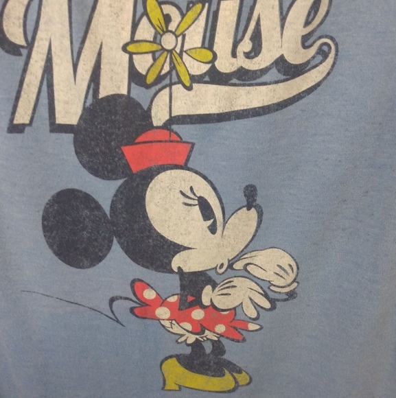 Disney Minnie Mouse Blue Jersey - Picture 4 of 8